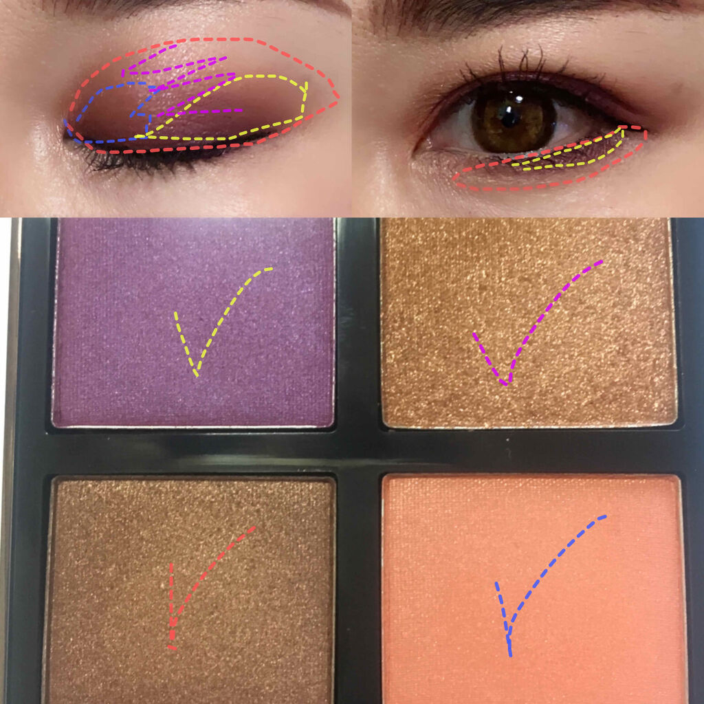 アイ カラー クォード/TOM FORD BEAUTY/アイシャドウパレットを使ったクチコミ（3枚目）