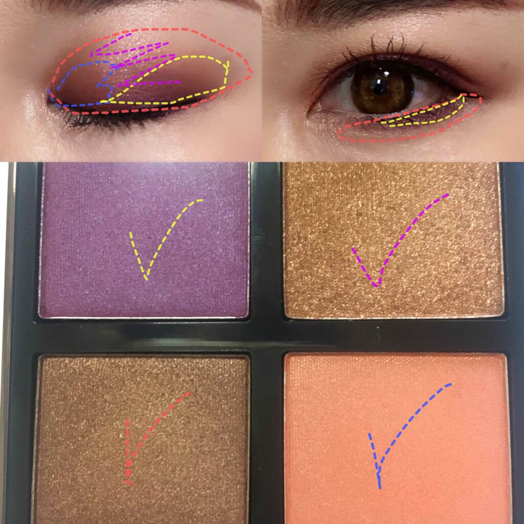 アイ カラー クォード/TOM FORD BEAUTY/アイシャドウパレットを使ったクチコミ(3枚目)