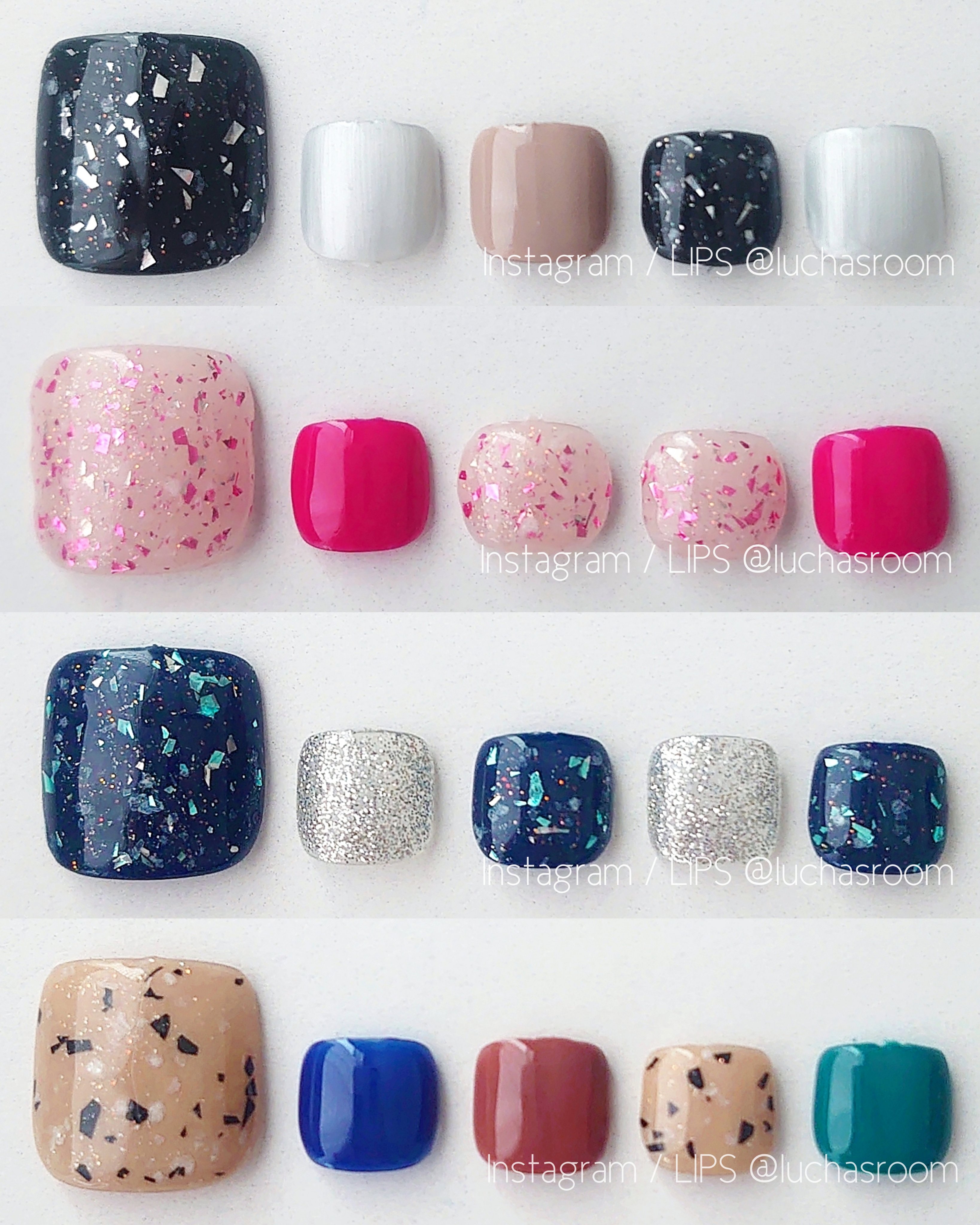 夏ネイルのネイルデザイン | ジェルネイル（ライト対応）｜セリア