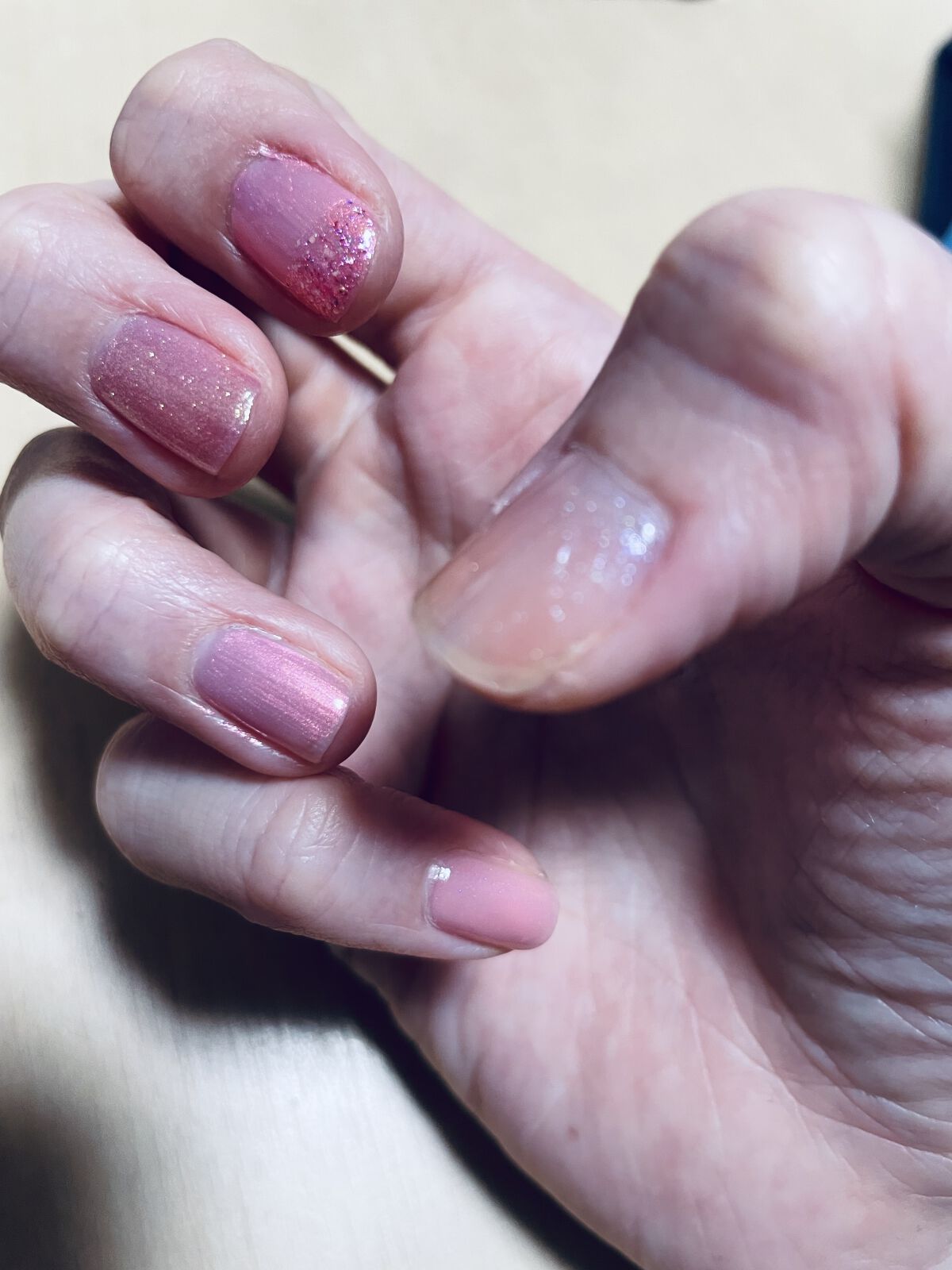 ネイルラッカー 15th 02 sugar crepe/JILL STUART/マニキュアを使ったクチコミ（1枚目）