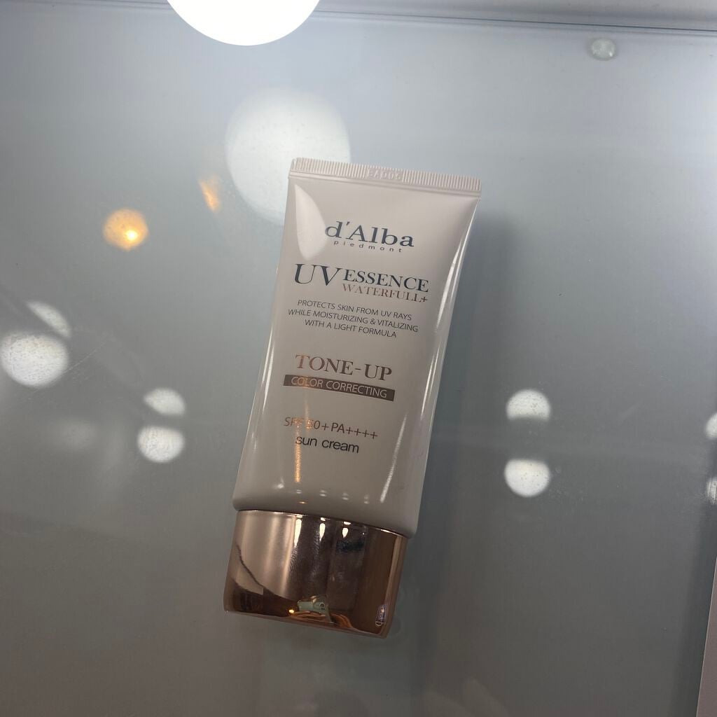 ウォータフルトーンアップサンクリーム/ダルバ/日焼け止めクリームを使ったクチコミ(1枚目)