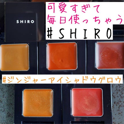 ジンジャーアイシャドウグロウ/SHIRO/ジェル・クリームアイシャドウを使ったクチコミ(1枚目)