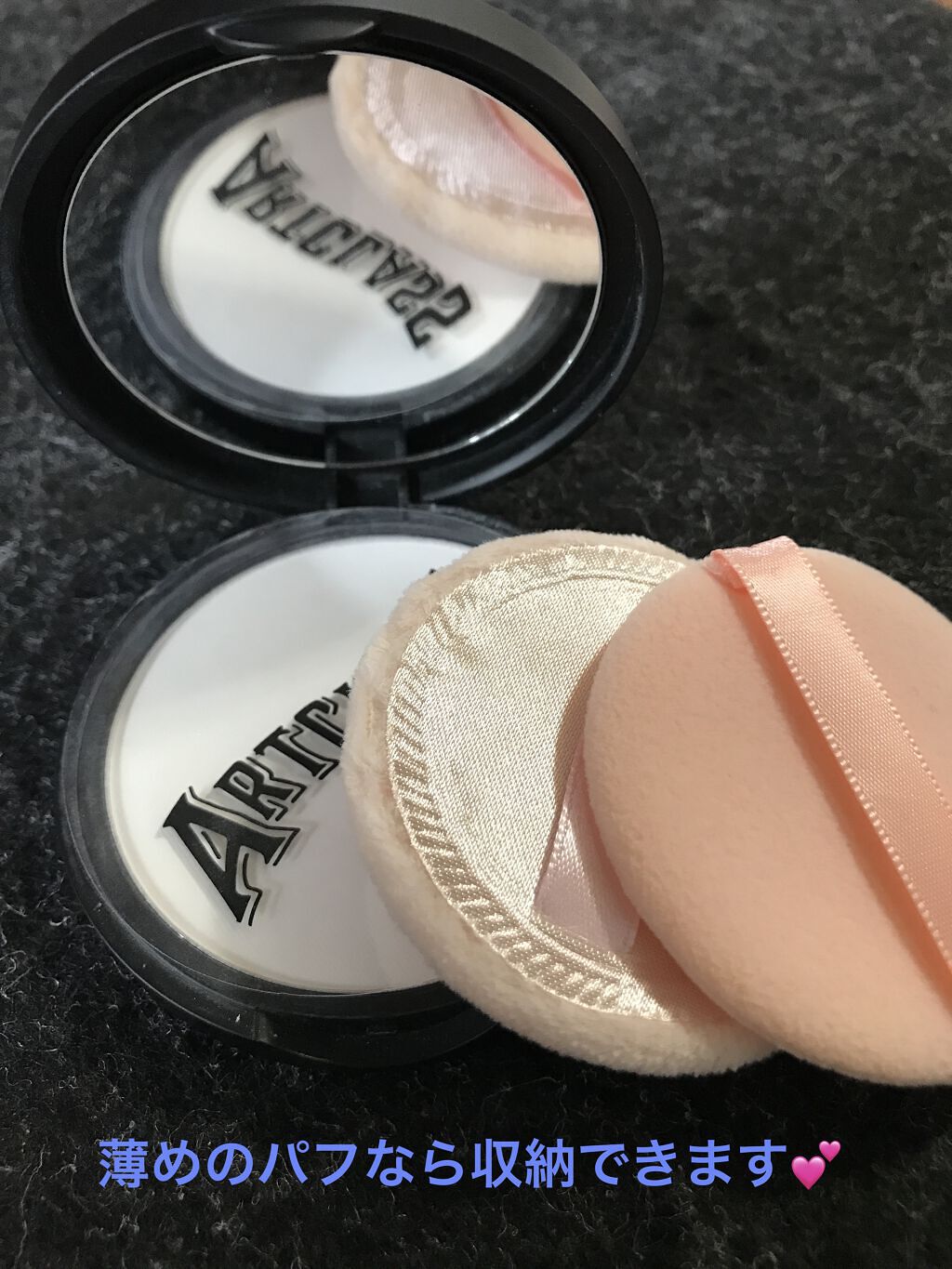 フロッキーパフN ラウンド 2P/ロージーローザ/パフ・スポンジを使ったクチコミ（2枚目）