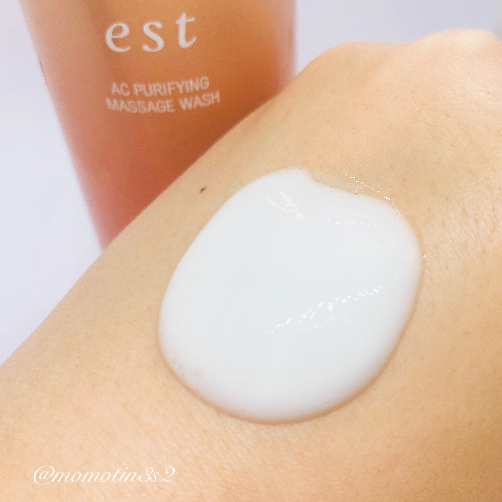 エスト AC ピュリファイ マッサージウォッシュ/est/泡洗顔を使ったクチコミ（2枚目）