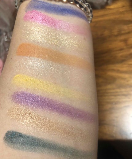 UR GLAM BLOOMING EYE COLOR PALETTE/U R GLAM/アイシャドウパレットを使ったクチコミ(3枚目)