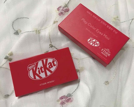 プレイカラーアイズ ミニ #キットカットオリジナル/ETUDE/アイシャドウパレットを使ったクチコミ(1枚目)