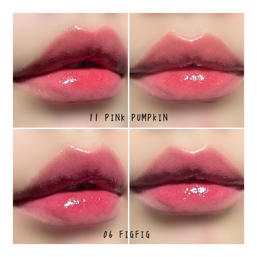 ジューシーラスティングティント/rom&nd/リップティントを使ったクチコミ（2枚目）