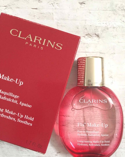 フィックス メイクアップ/CLARINS/ミスト状化粧水を使ったクチコミ(1枚目)