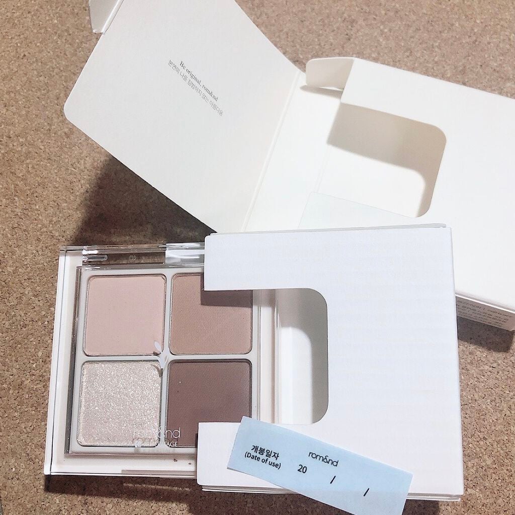 ベターザンアイズ 韓服エディション/rom&nd/アイシャドウパレットを使ったクチコミ(4枚目)