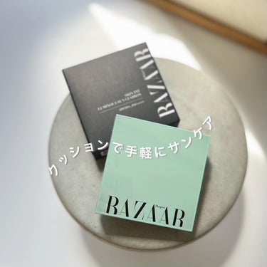 スキン フィット ルミナス サン クッション/Harper's BAZAAR Cosmetics/クッションファンデーションを使ったクチコミ（1枚目）