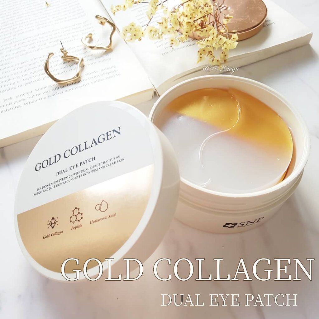 GOLD COLLAGEN DUAL EYE PATCH/SNP/アイケア・アイクリームを使ったクチコミ(1枚目)