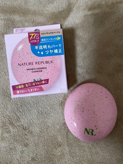 PROBIOエッセンスクッション/ネイチャーリパブリック/クッションファンデーションを使ったクチコミ(1枚目)