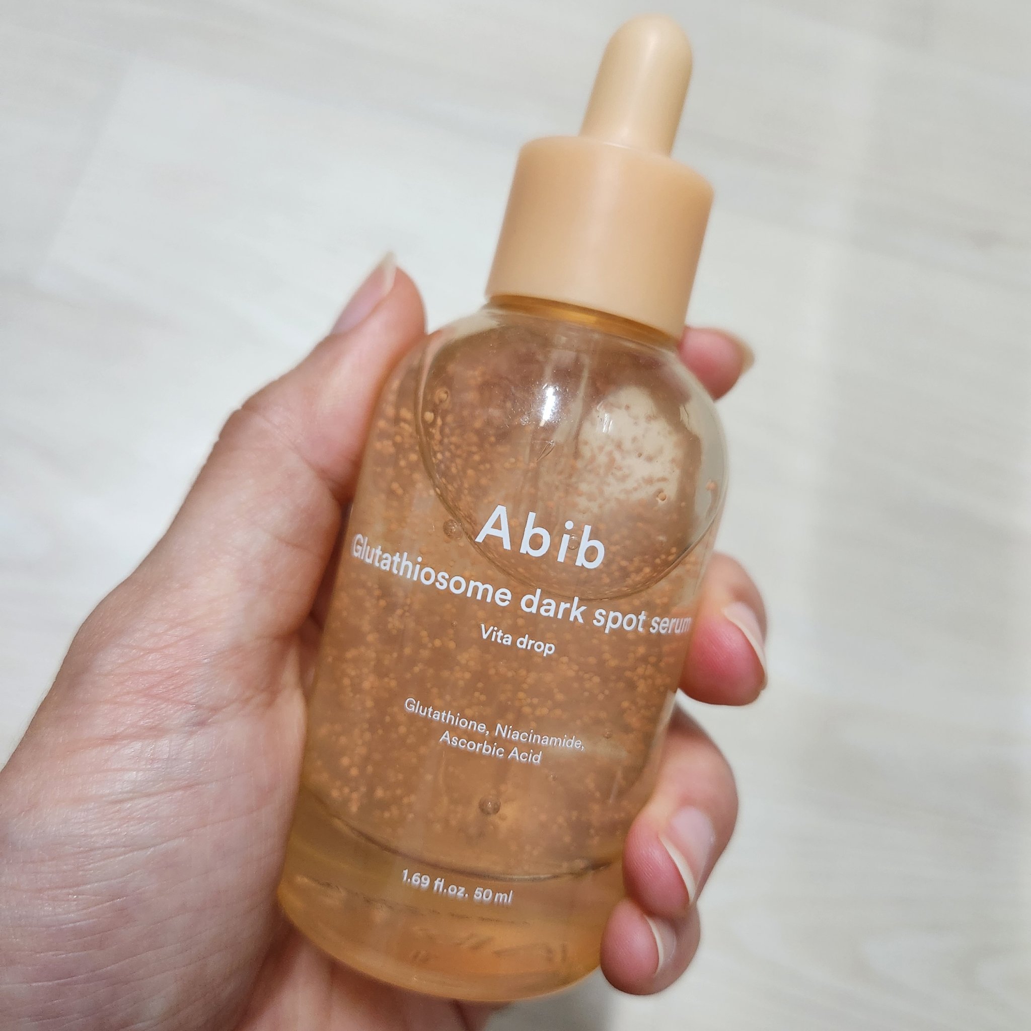 グルタチオンソームダークスポットセラムビタドロップ/Abib /美容液を使ったクチコミ（1枚目）