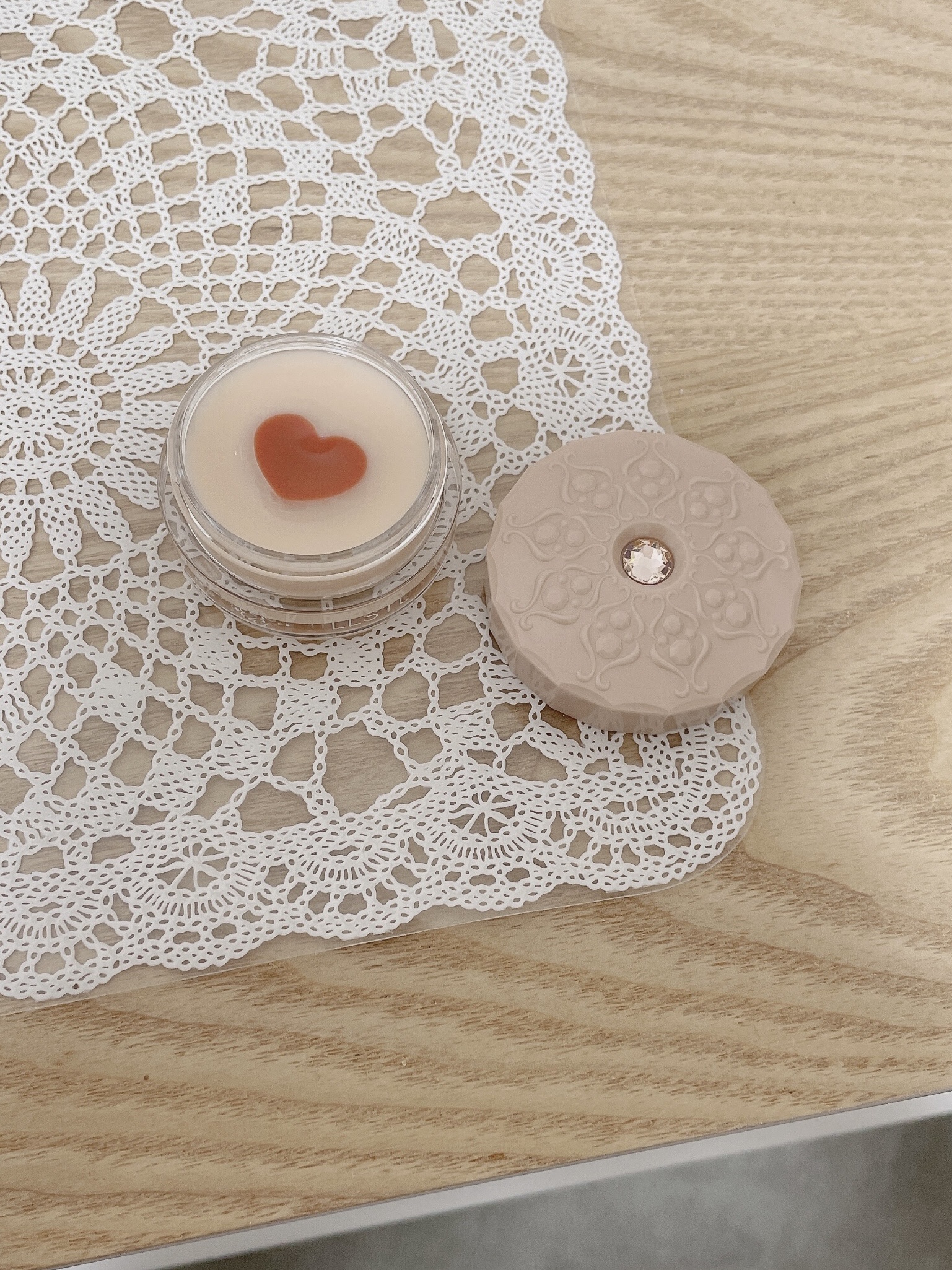 リップバーム キャラメルラテ/JILL STUART/リップバームを使ったクチコミ（1枚目）