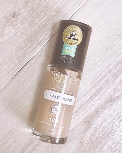 カラーステイ メイクアップ/REVLON/リキッドファンデーションを使ったクチコミ(1枚目)