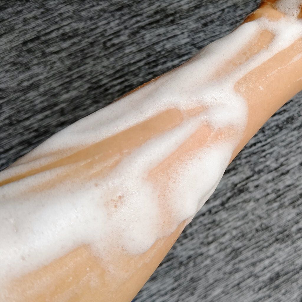 泡で出てくる ミルキィボディソープ やさしいせっけんの香り/ミルキィ/ボディソープを使ったクチコミ(4枚目)