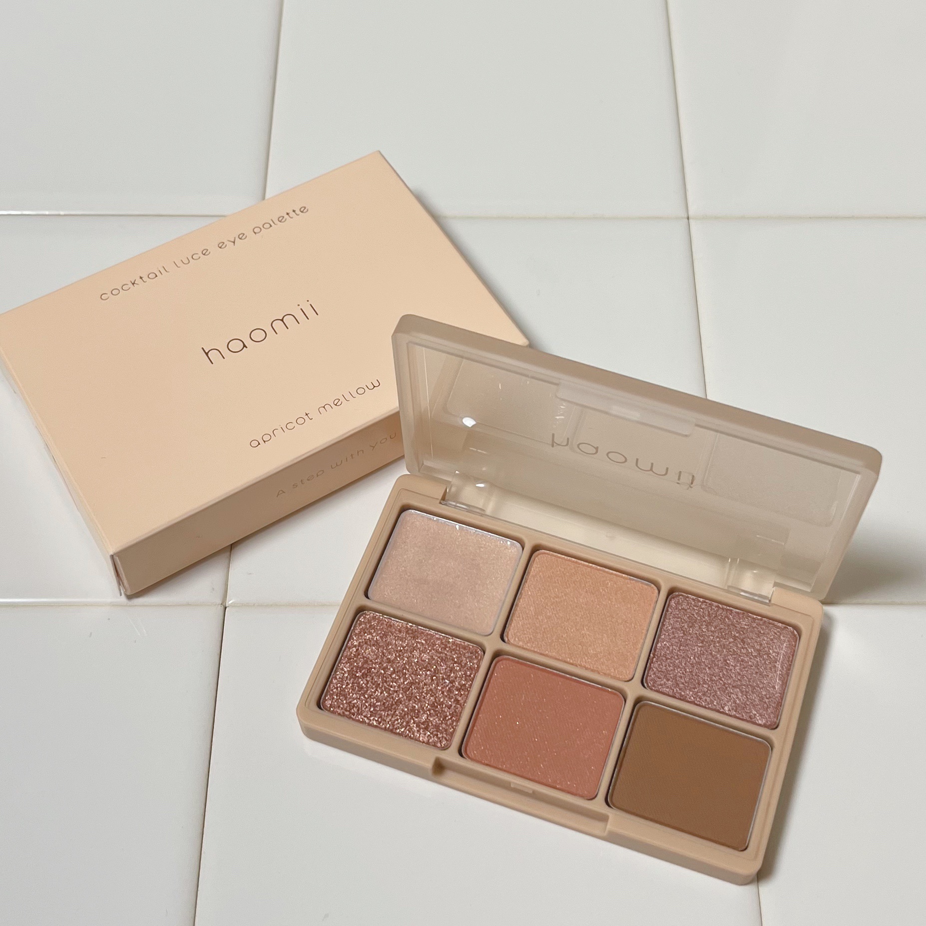 カクテルルーチェアイパレット/haomii/マルチパレットを使ったクチコミ（2枚目）