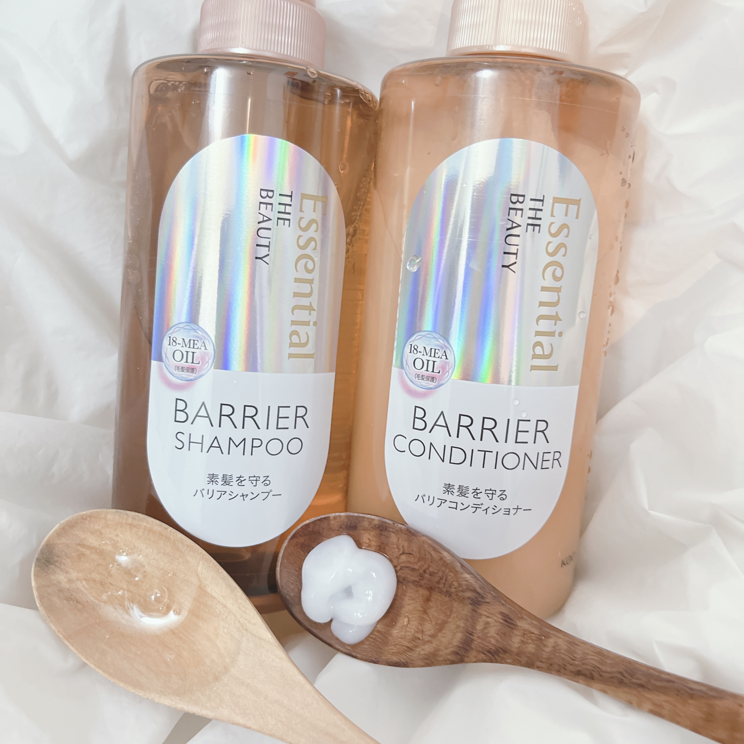 髪のキメ美容バリアトリートメント/エッセンシャル/洗い流すヘアトリートメントを使ったクチコミ（3枚目）