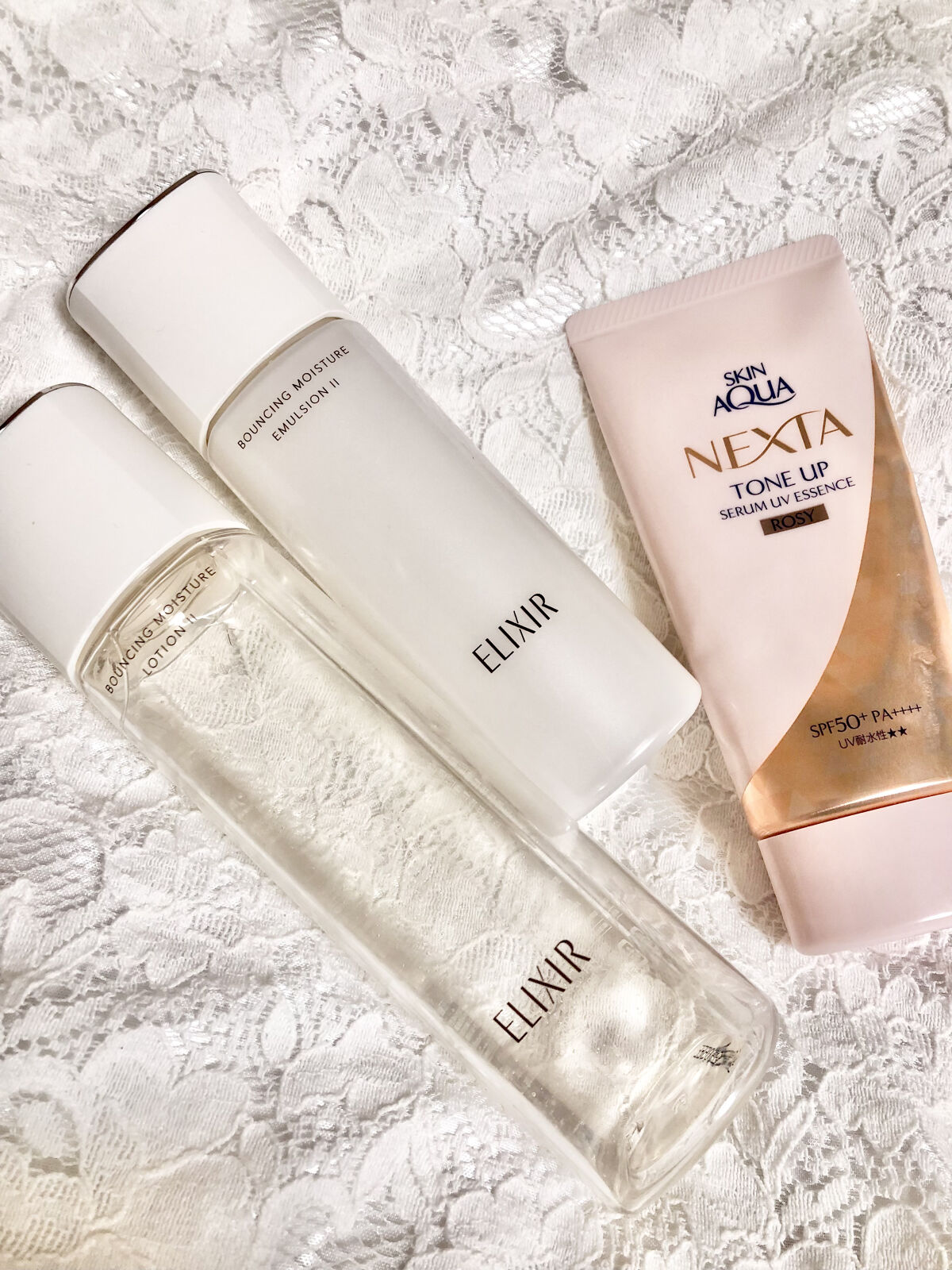 ネクスタ トーンアップセラムUVエッセンス/スキンアクア/日焼け止めローションを使ったクチコミ（1枚目）