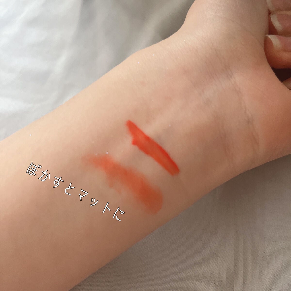 カカオフレンズ フィクシングティント/ETUDE/口紅・グロス・リップライナー・リップケアを使ったクチコミ(2枚目)