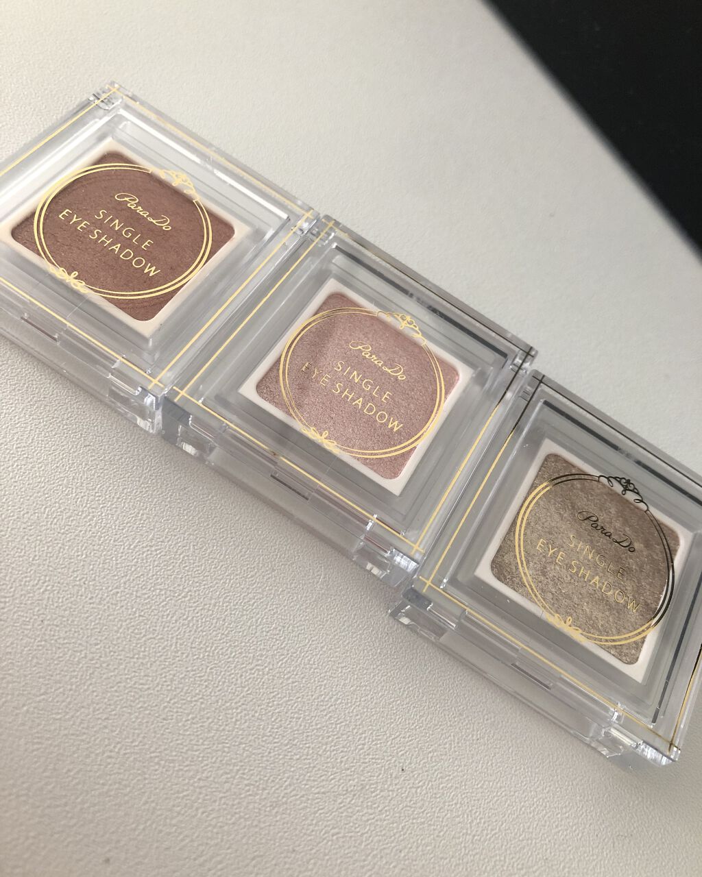 パラドゥ シングルアイシャドウ	/パラドゥ/単色アイシャドウを使ったクチコミ（1枚目）