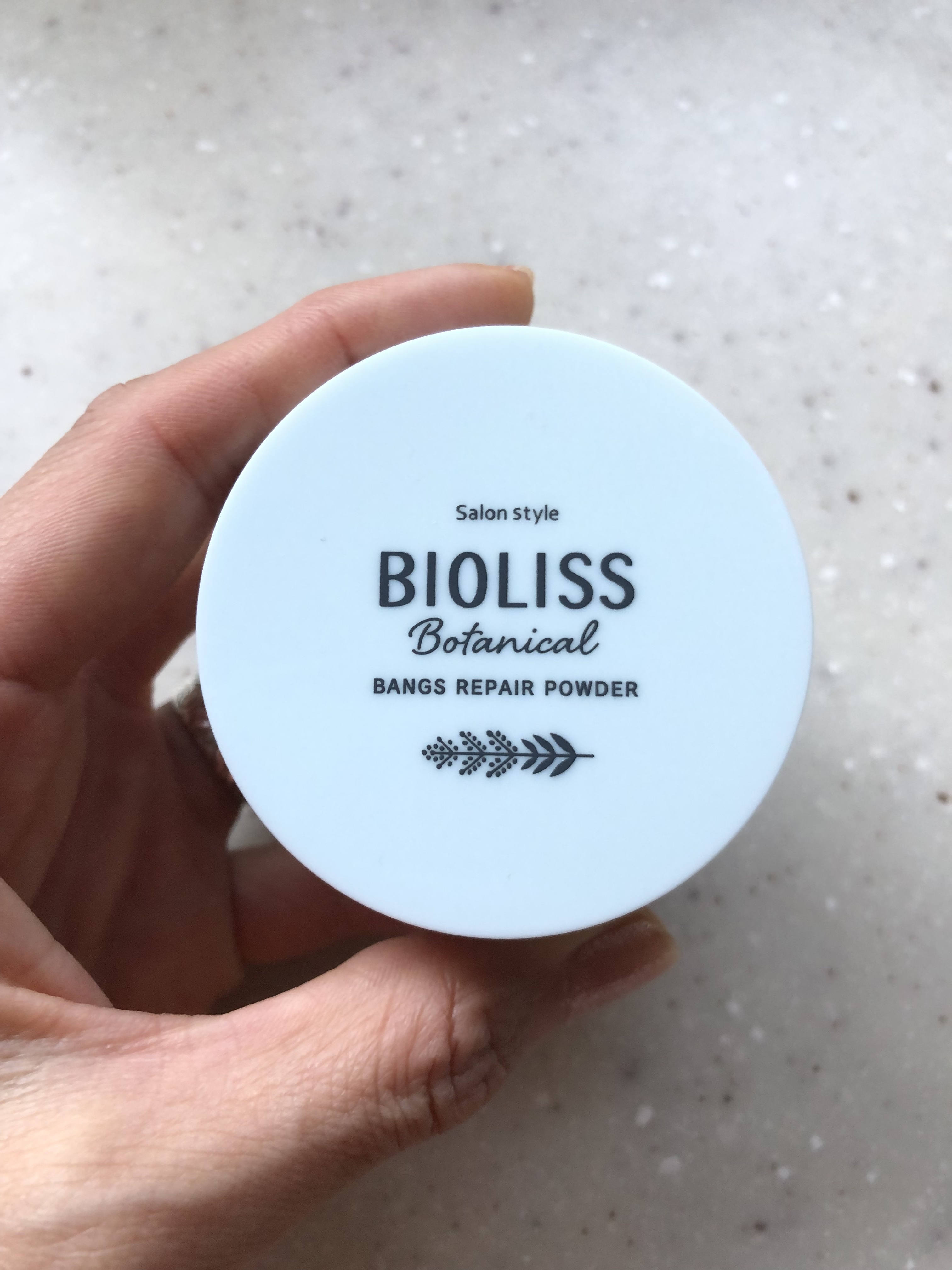 ボタニカル 前髪お直し パウダー/SSビオリス/その他スタイリングを使ったクチコミ（2枚目）