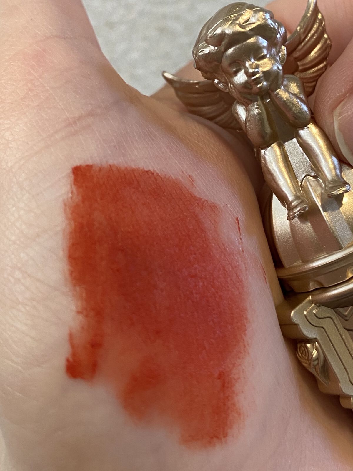 リトルエンジェルフェザーマットリップ/FlowerKnows/口紅を使ったクチコミ（2枚目）