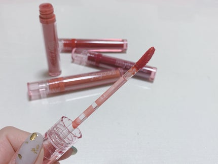 Glassy Layer Fixing Tint/lilybyred/口紅を使ったクチコミ(4枚目)