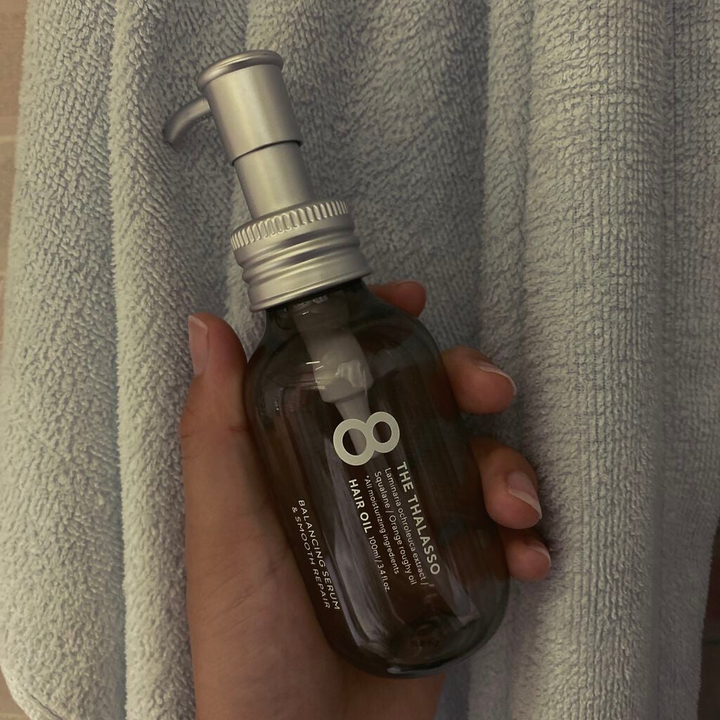 エイトザタラソ バランシングセラム&スムースリペア 美容液オイル/エイトザタラソ/ヘアオイルを使ったクチコミ(1枚目)