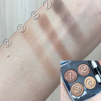 レ キャトル オンブル ツイード/CHANEL/アイシャドウパレットを使ったクチコミ(3枚目)