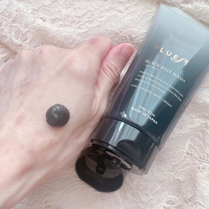 BLACK JELLY WASH(ブラックジェリーウォッシュ)/PLUEST/その他洗顔料を使ったクチコミ(2枚目)