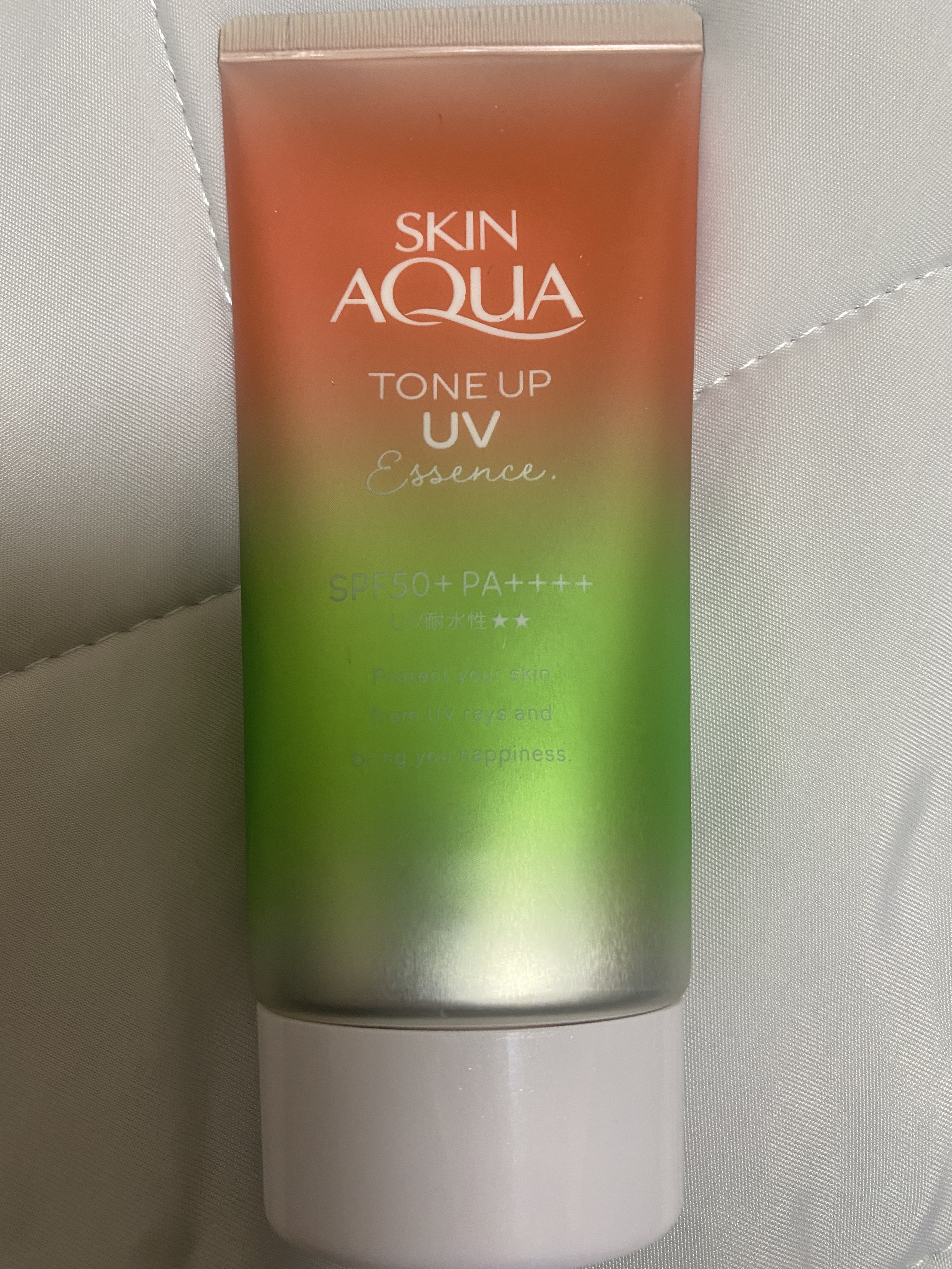 スキンアクア トーンアップUVエッセンス/スキンアクア/日焼け止めクリームを使ったクチコミ（2枚目）