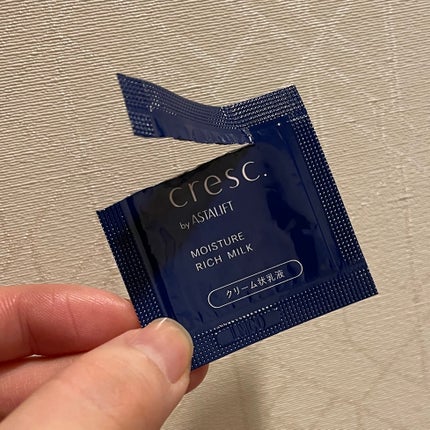モイスチュア リッチミルク/cresc. by ASTALIFT/乳液を使ったクチコミ(1枚目)