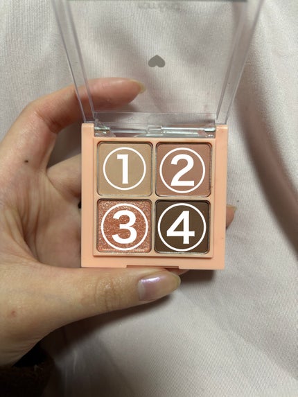 ベターザンアイズ/rom&nd/アイシャドウパレットを使ったクチコミ(1枚目)