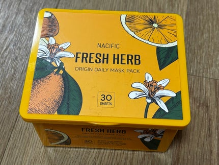 フレッシュハーブオリジンデイリーマスクパック/NACIFIC/シートマスク・パックを使ったクチコミ(1枚目)