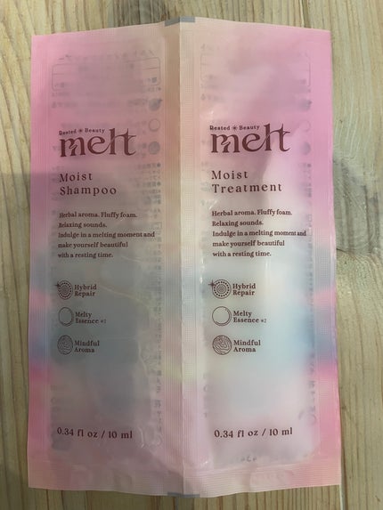 メルト モイストシャンプー/トリートメント/melt/市販シャンプーを使ったクチコミ(1枚目)