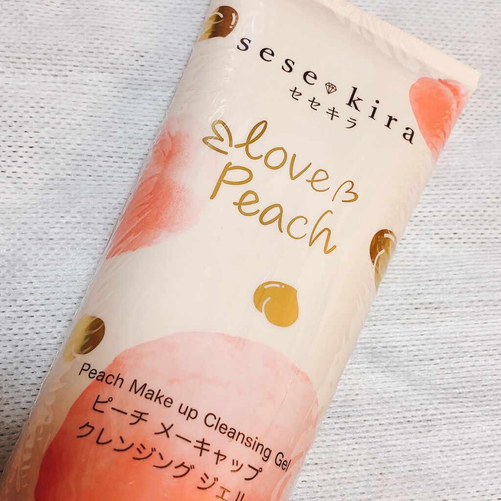 ピーチメーキャップクレンジングジェル/sesekira/クレンジングジェルを使ったクチコミ(1枚目)