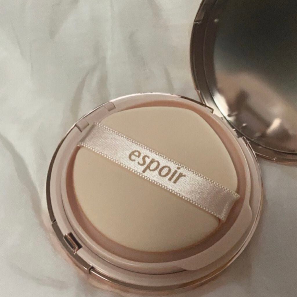 プロテーラービーグロウクッション(オールニュー)/espoir/クッションファンデーションを使ったクチコミ(2枚目)