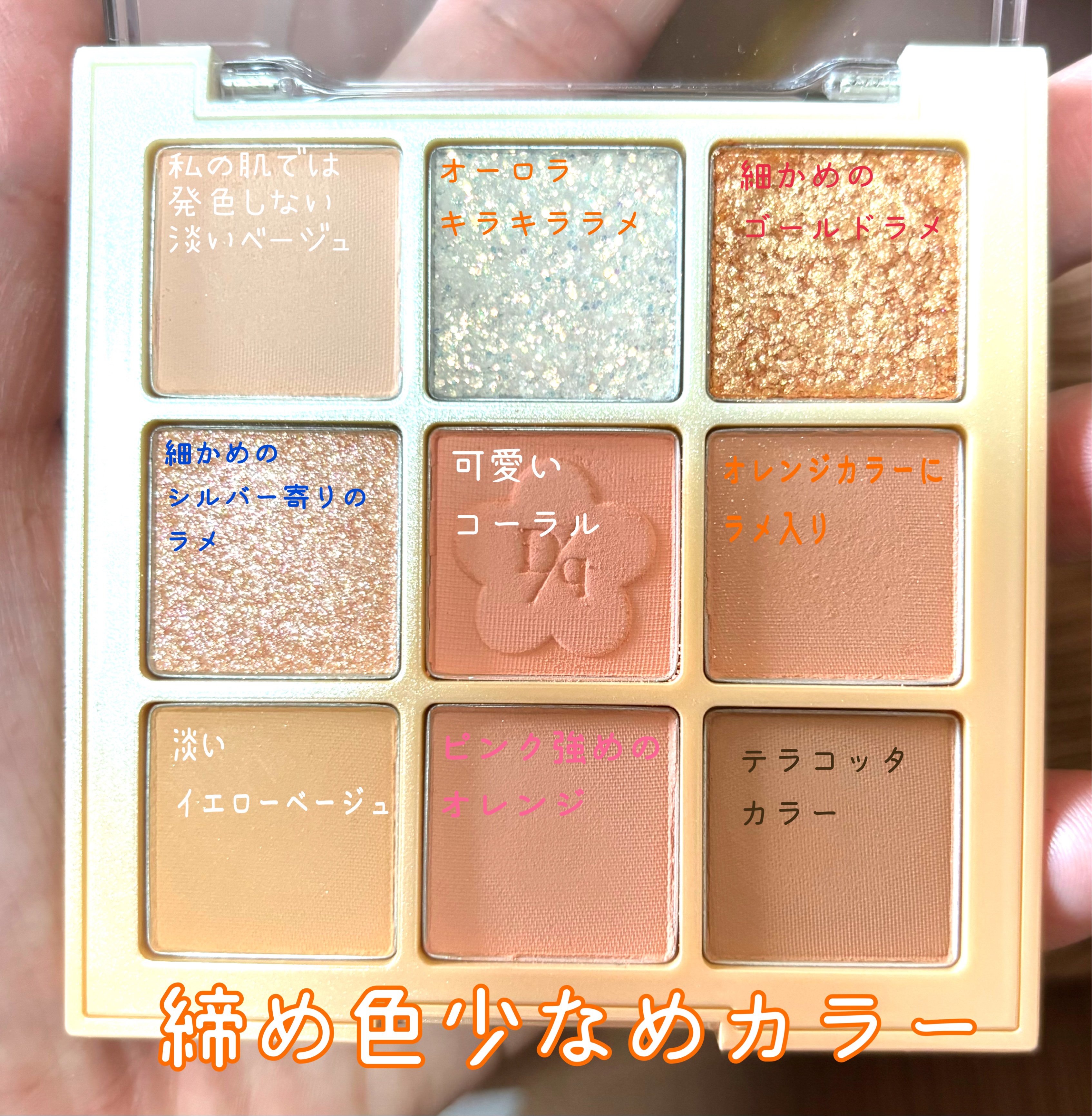 シャドウパレット/dasique/アイシャドウパレットを使ったクチコミ（3枚目）