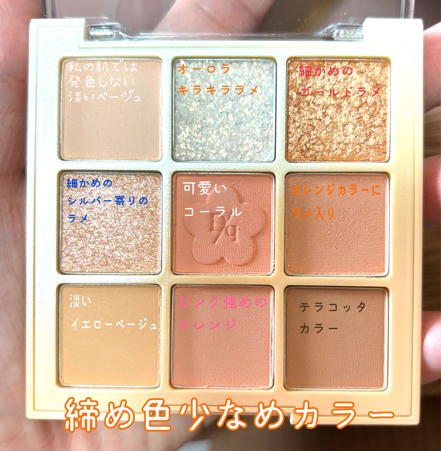 シャドウパレット/dasique/アイシャドウパレットを使ったクチコミ(3枚目)