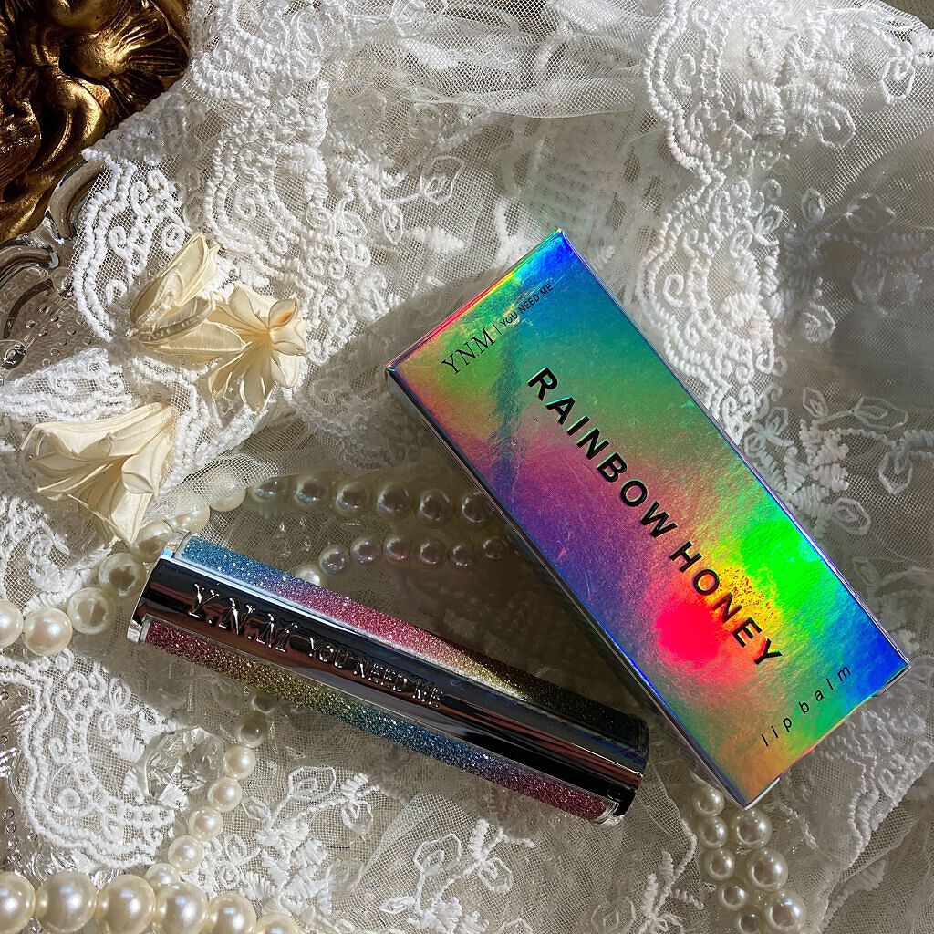 YNM レインボーハニーリップバーム/YNM/リップバームを使ったクチコミ(3枚目)