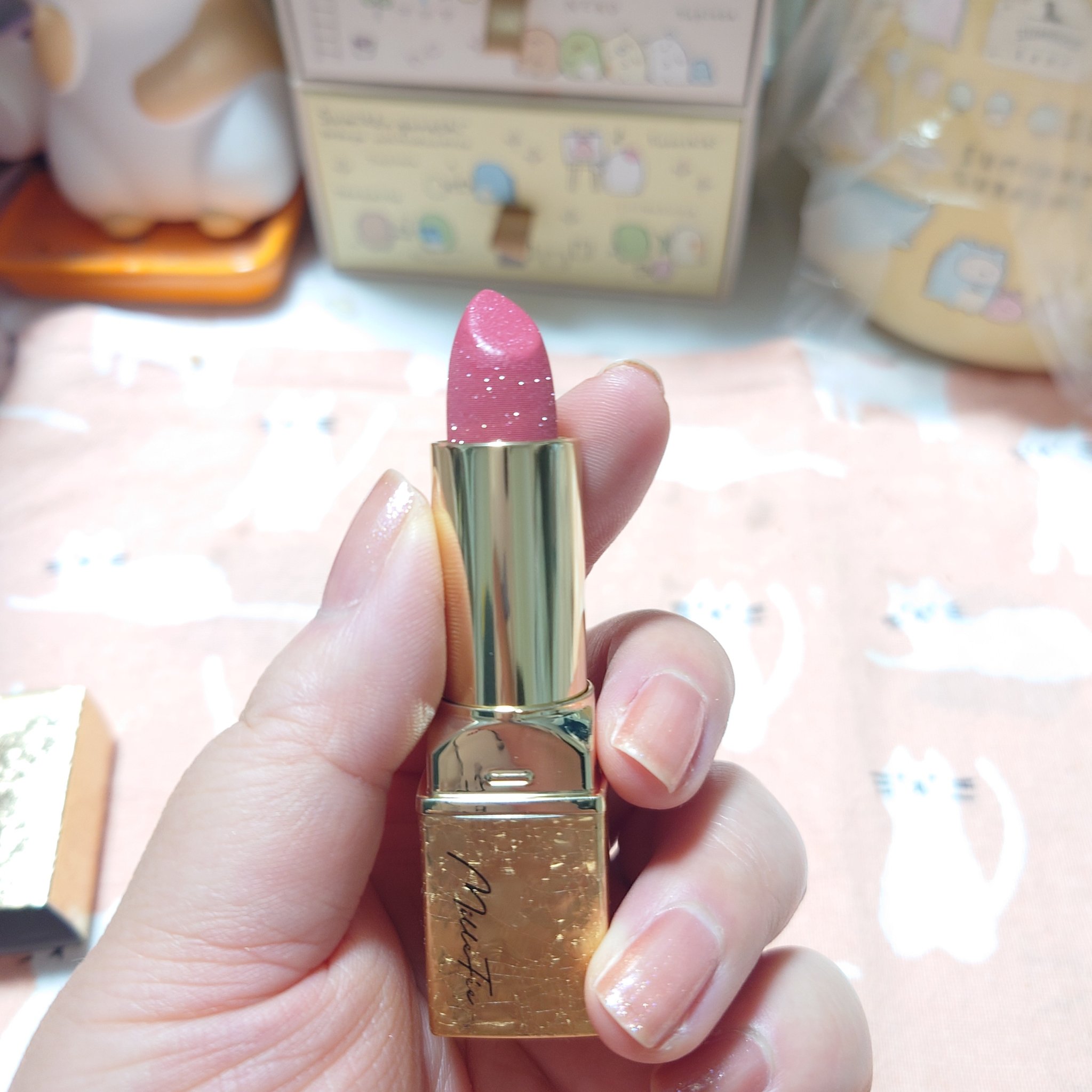 フェアリールージュ 01 奔放/MilleFée/口紅を使ったクチコミ（3枚目）