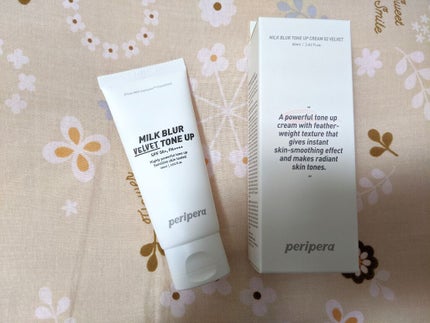 ミルク ブラー トーン アップ クリーム/PERIPERA/化粧下地を使ったクチコミ(1枚目)