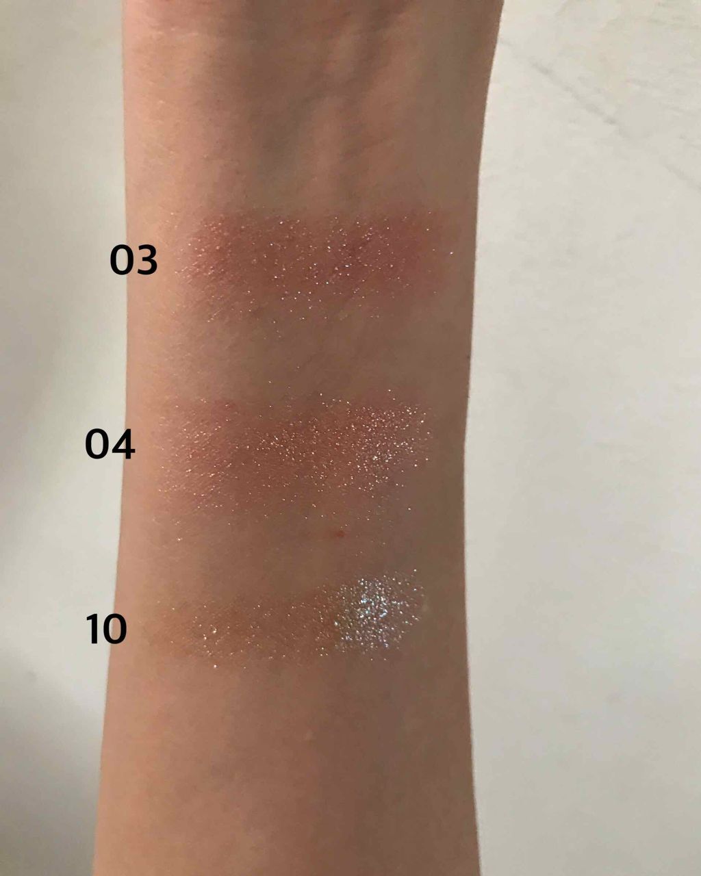 グリッタープリズム シャドウ/MISSHA/グリッターを使ったクチコミ（2枚目）