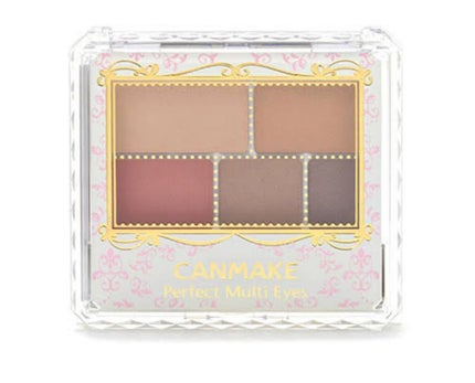 パーフェクトマルチアイズ/キャンメイク/アイシャドウパレットを使ったクチコミ(1枚目)