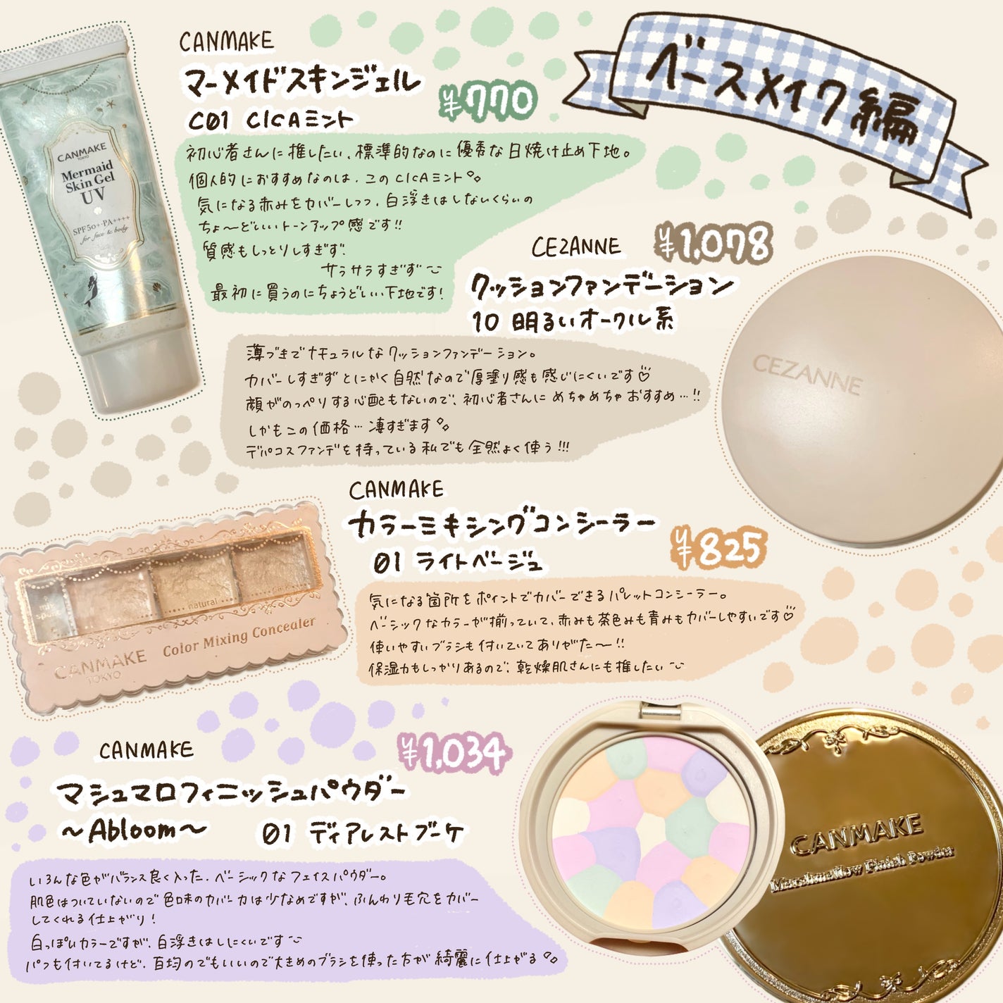 マーメイドスキンジェルUV/キャンメイク/日焼け止めジェルを使ったクチコミ(2枚目)