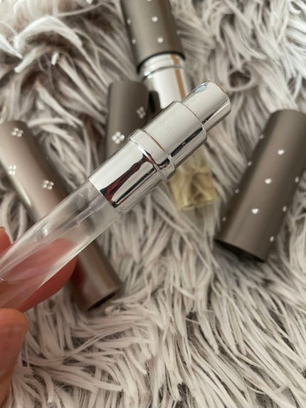 フラワーストーン付 香水スプレー容器/DAISO/その他化粧小物を使ったクチコミ(4枚目)