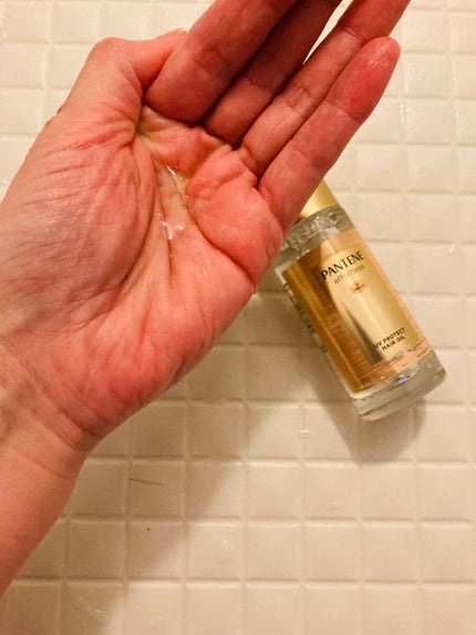 UVカット ヘアオイル/パンテーン/ヘアオイルを使ったクチコミ(2枚目)