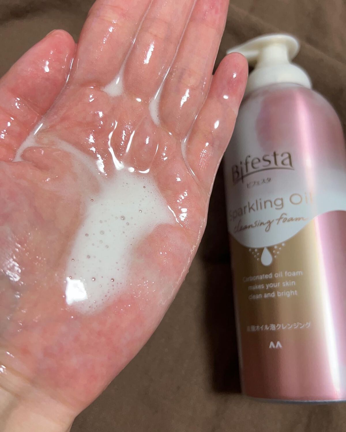 シュワとろオイル泡クレンジング/ビフェスタ/オイルクレンジングを使ったクチコミ（3枚目）