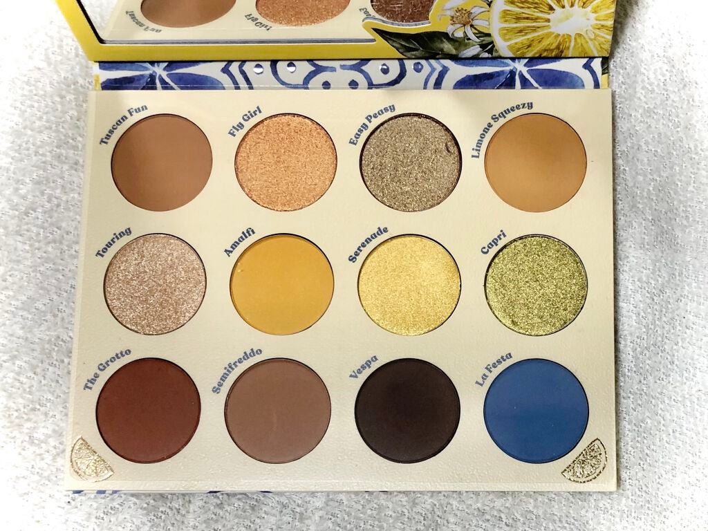 Limoncello Eyeshadow Palette/ColourPop/アイシャドウパレットを使ったクチコミ(2枚目)